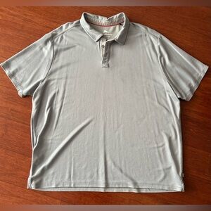 Classic Men's Polo Shirt in Light Gray